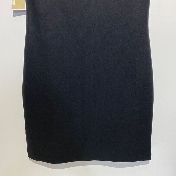 Michael Michael Kors Women's Mesh Short Sleeve Sheath Dress Black Size XS NWT - Picture 6 of 9